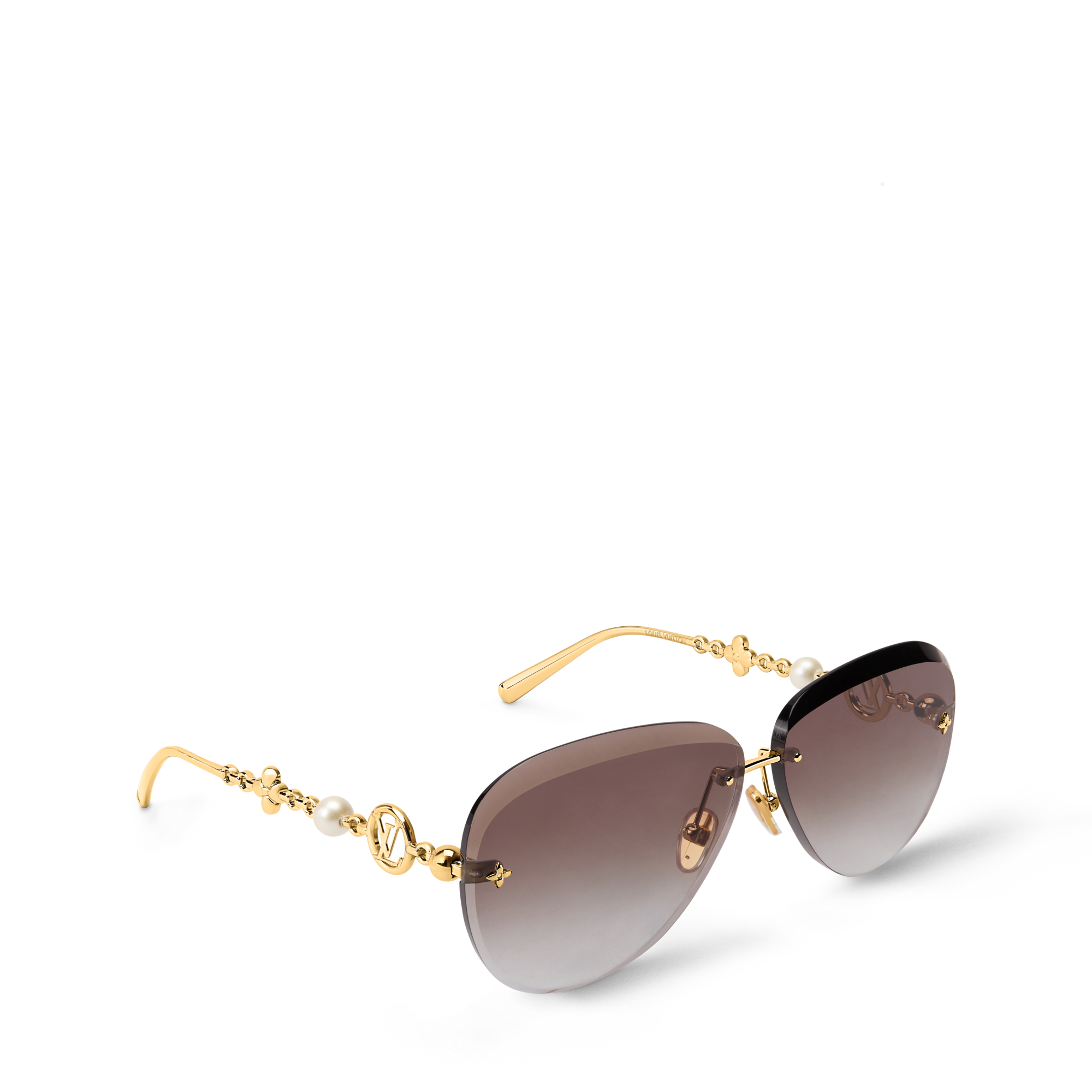 LV Jewel Pearl Oval Sunglasses . - Luxury Accessories - Z3166U